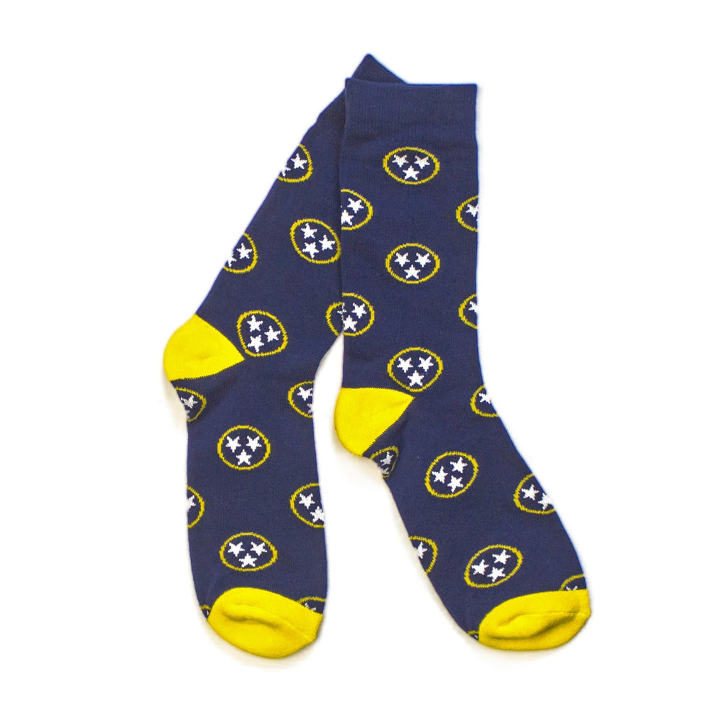 TN Flag Socks (Navy)
