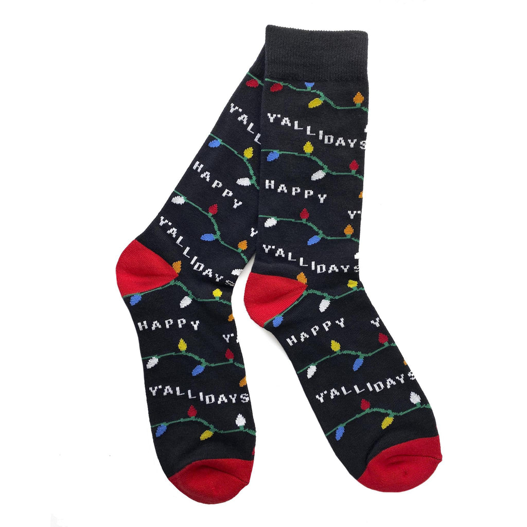 Y'alliday Lights Socks-Socks-KY for KY Store