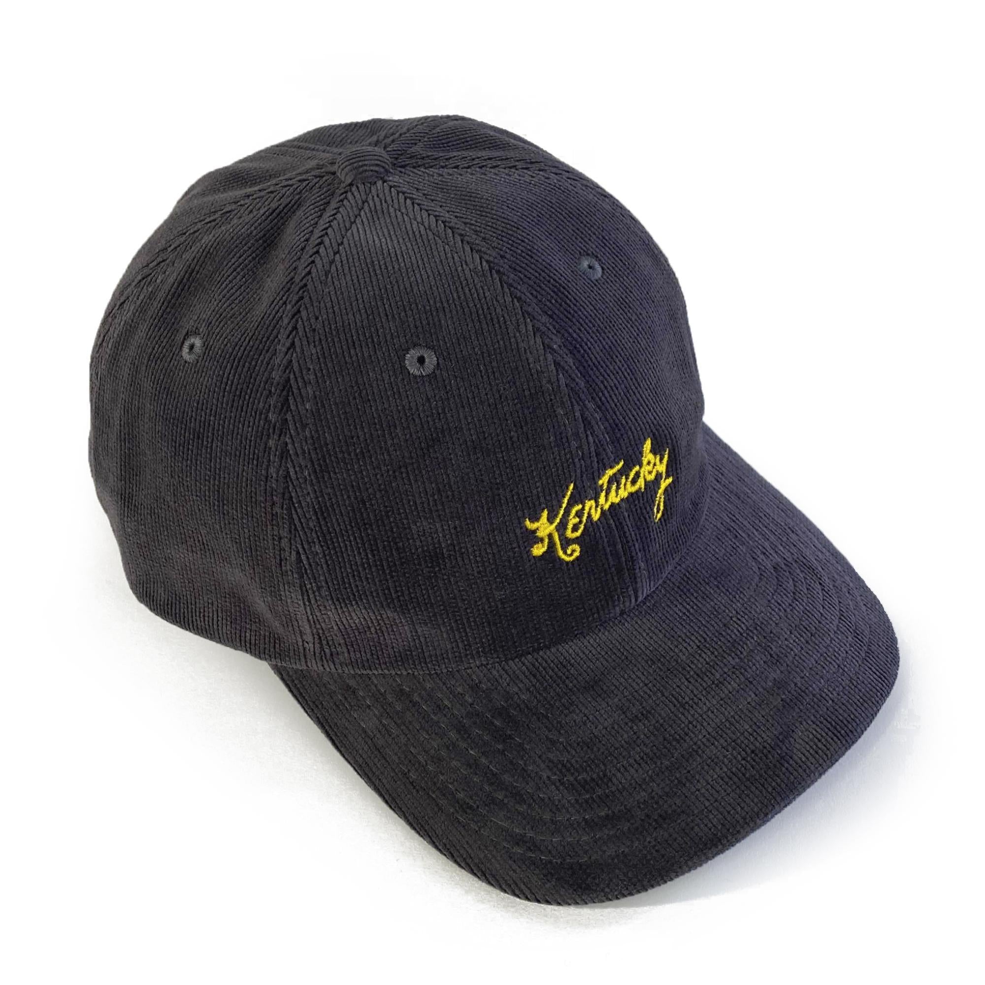 Kentucky Corduroy Dad Hat (Dark Grey)-Hat-KY for KY Store