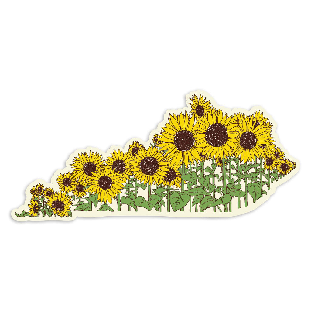 Sunflower Ky Sticker-Stickers-KY for KY Store