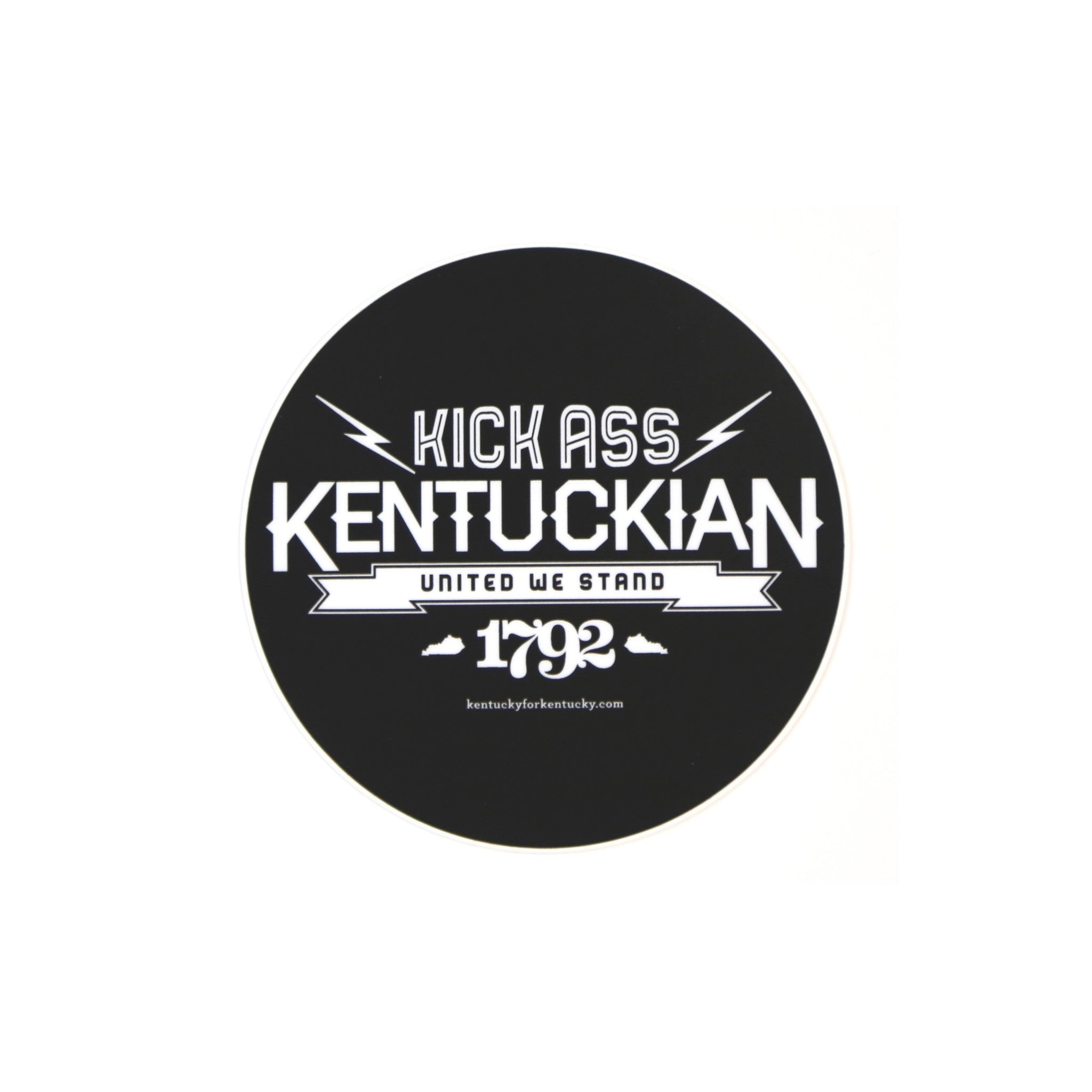 Kick Ass Kentuckian Sticker-Stickers-KY for KY Store