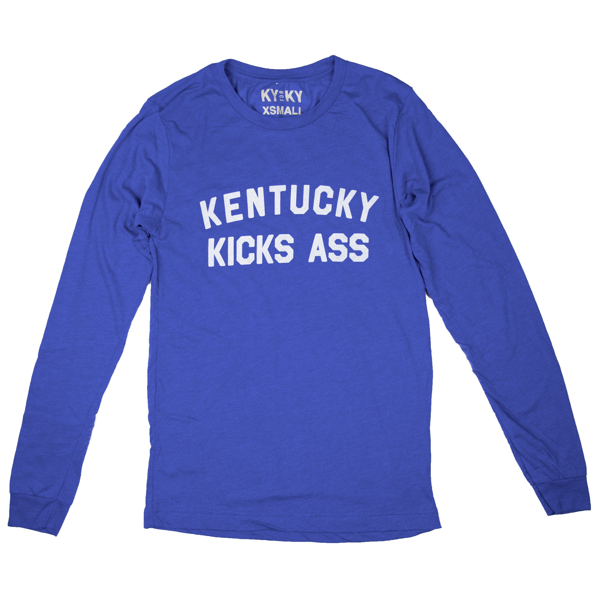Long Sleeve Kentucky Kicks Ass Shirt-Long Sleeve Shirt-KY for KY Store