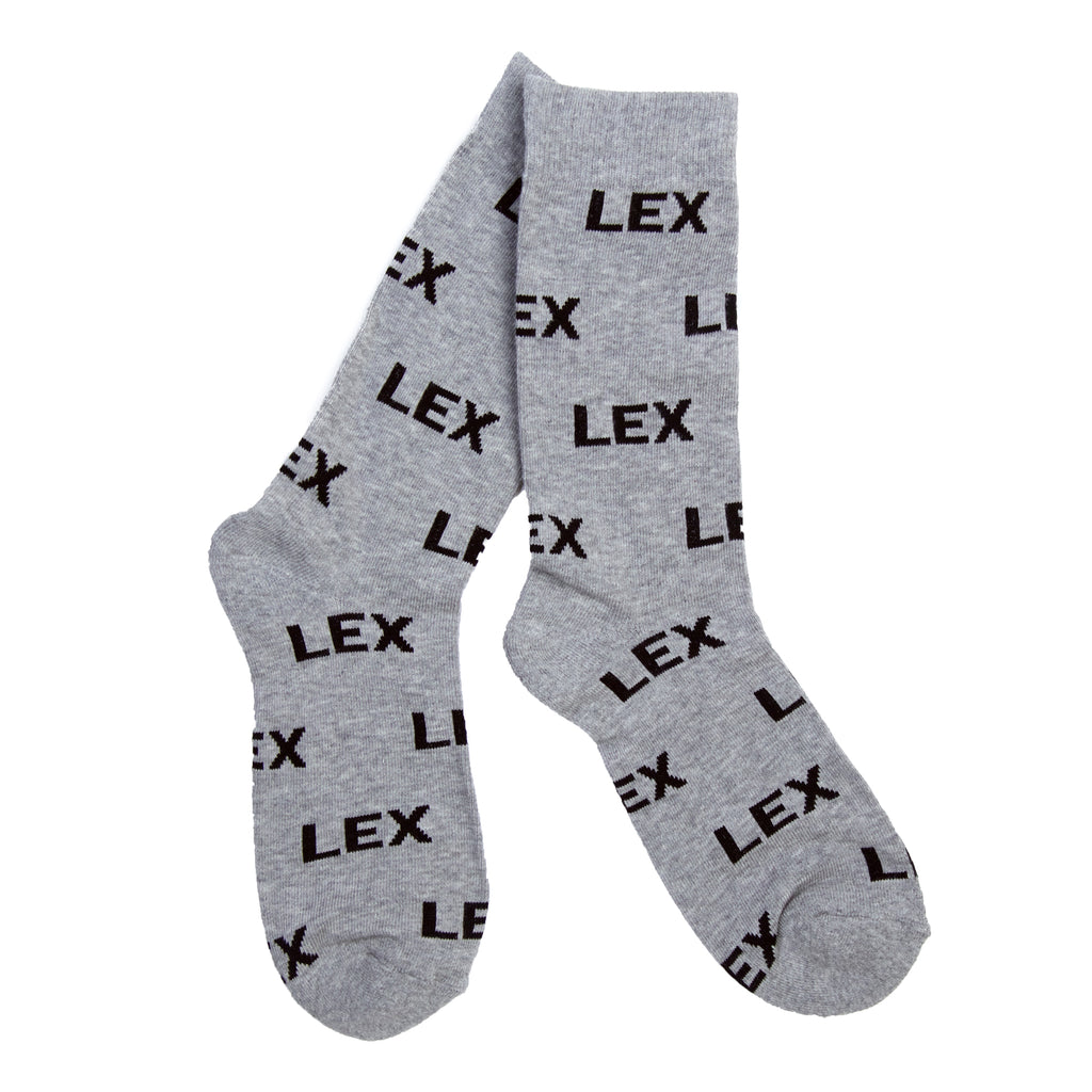 LEX Socks (Grey and Black)-Socks-KY for KY Store