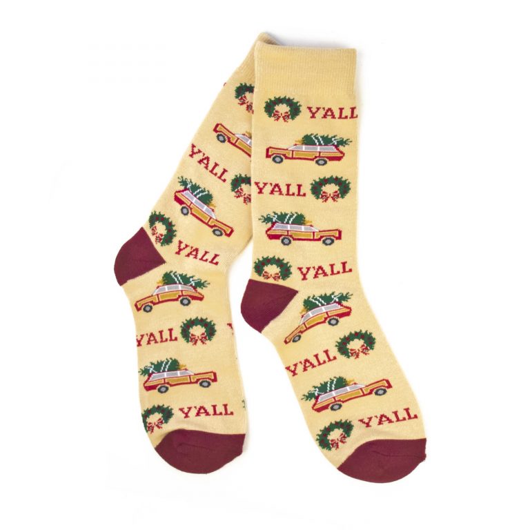 Y'alliday Socks (Tan)-Socks-KY for KY Store