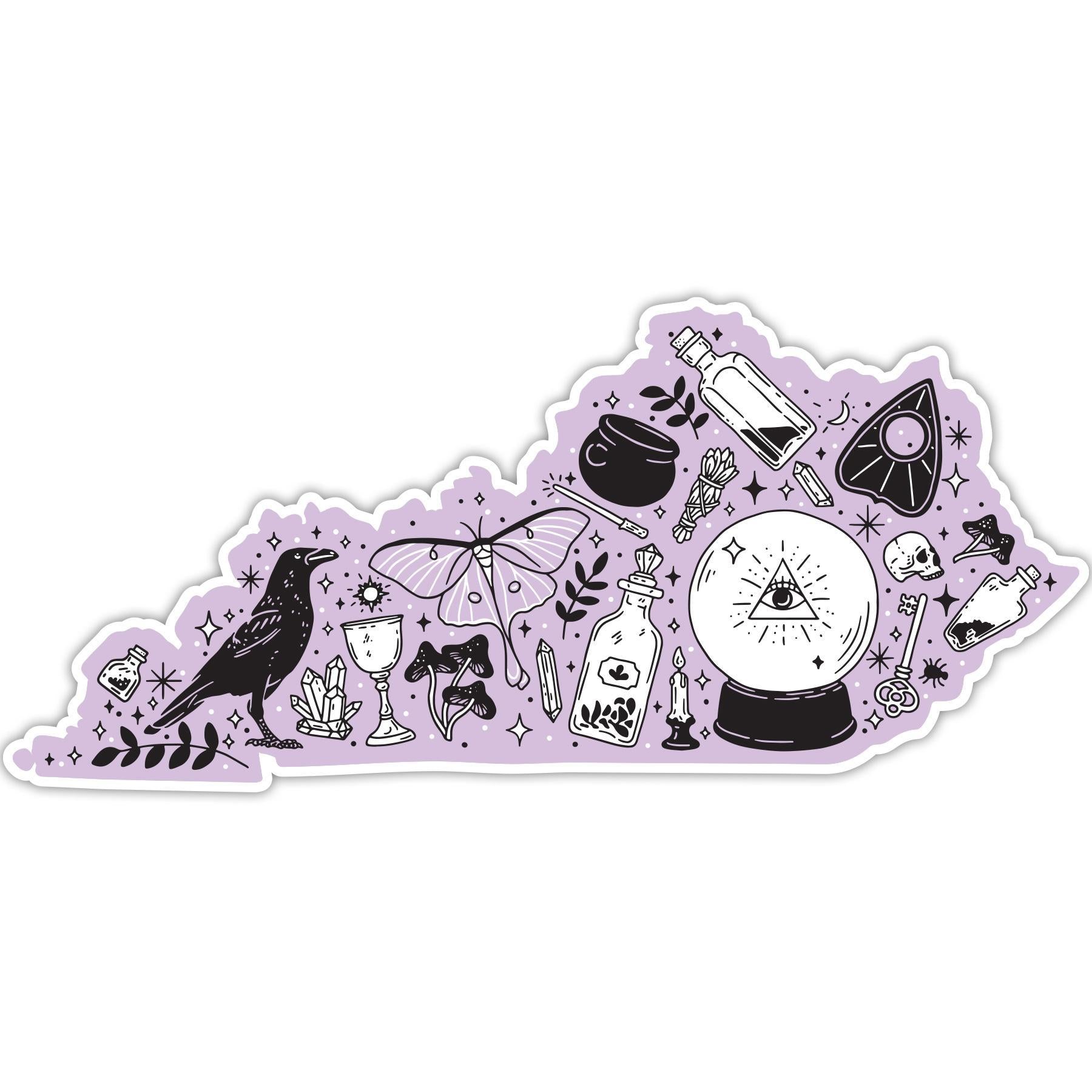 Witchy KY Sticker-Stickers-KY for KY Store