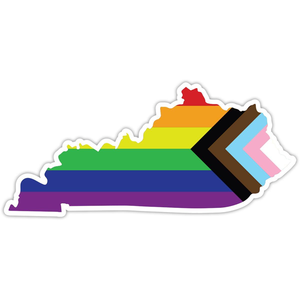 Pride Flag KY Sticker-Stickers-KY for KY Store