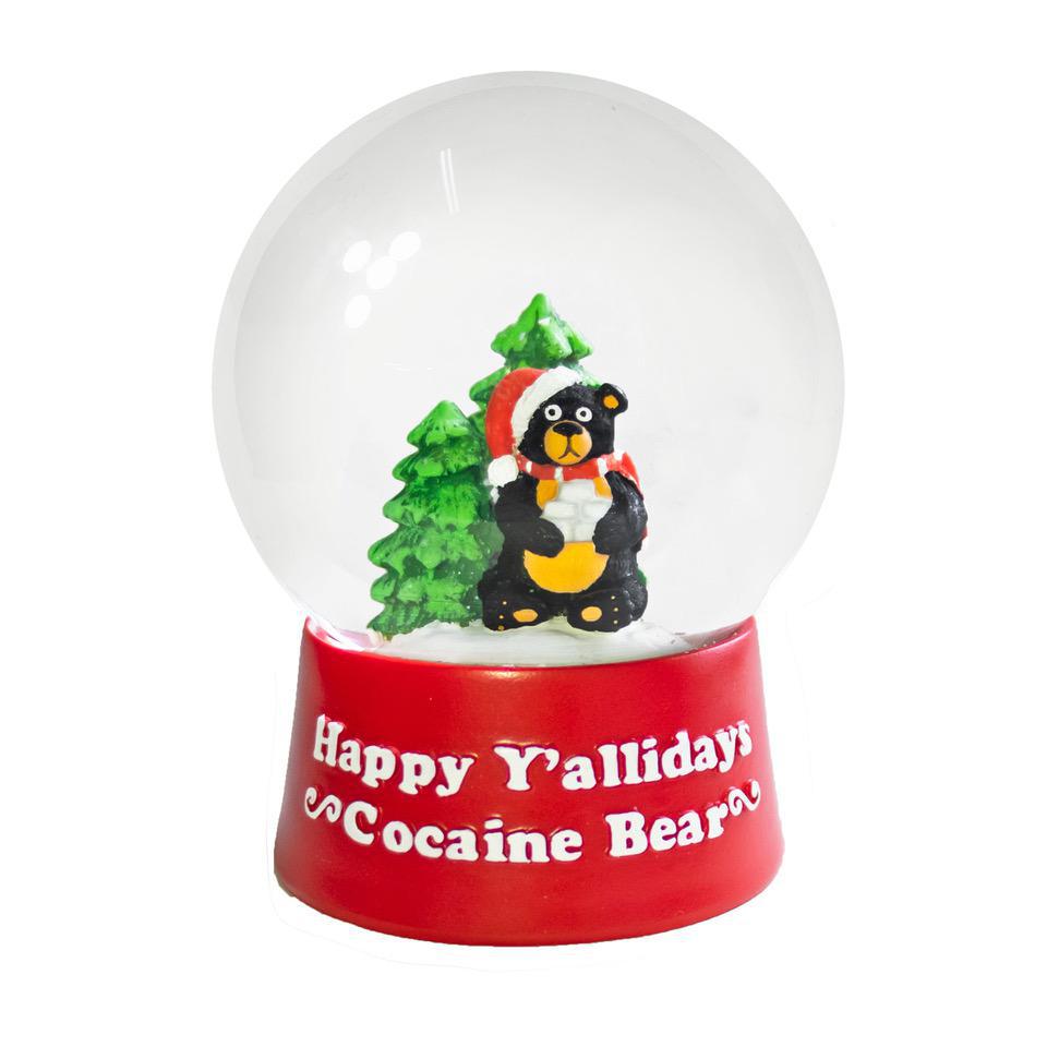 Y'alliday Cocaine Bear Blow Globe
