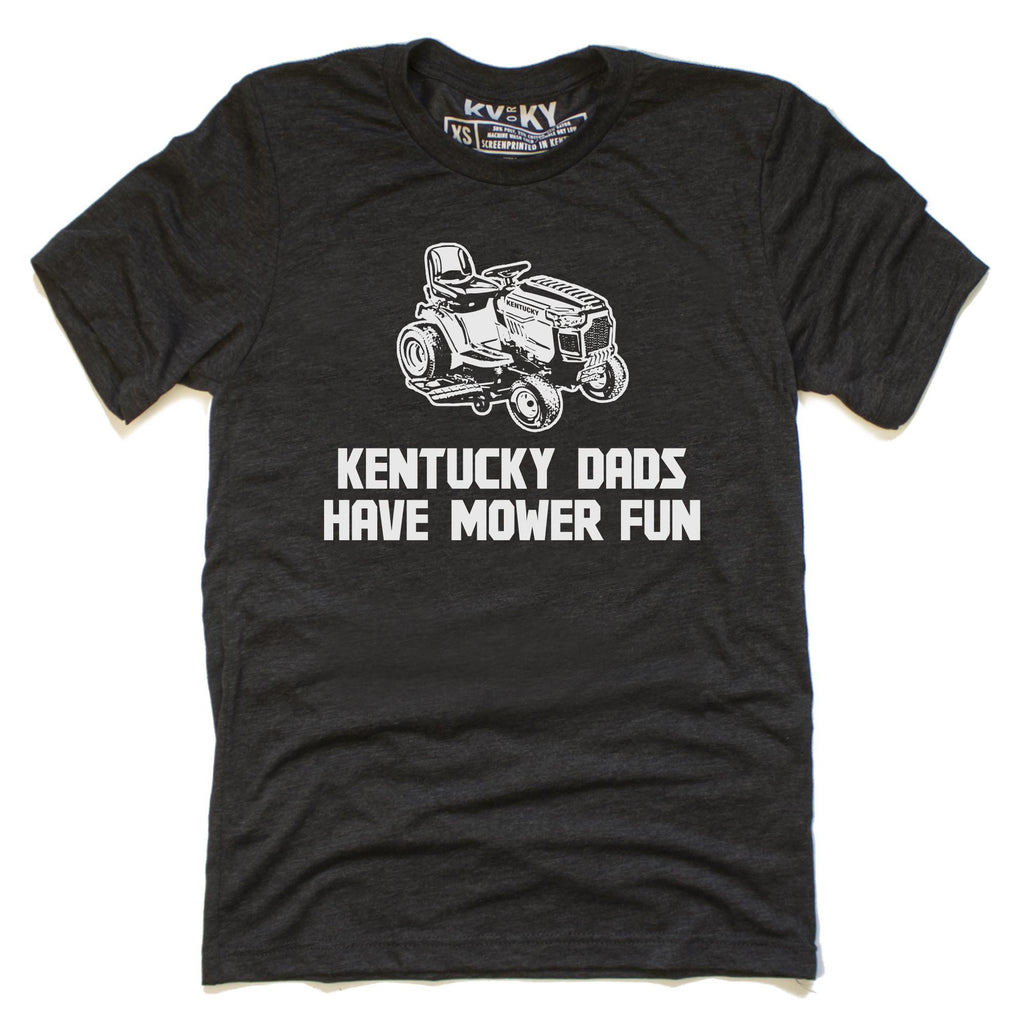 KY Dads Have Mower Fun T-Shirt (Black)-T-Shirt-KY for KY Store