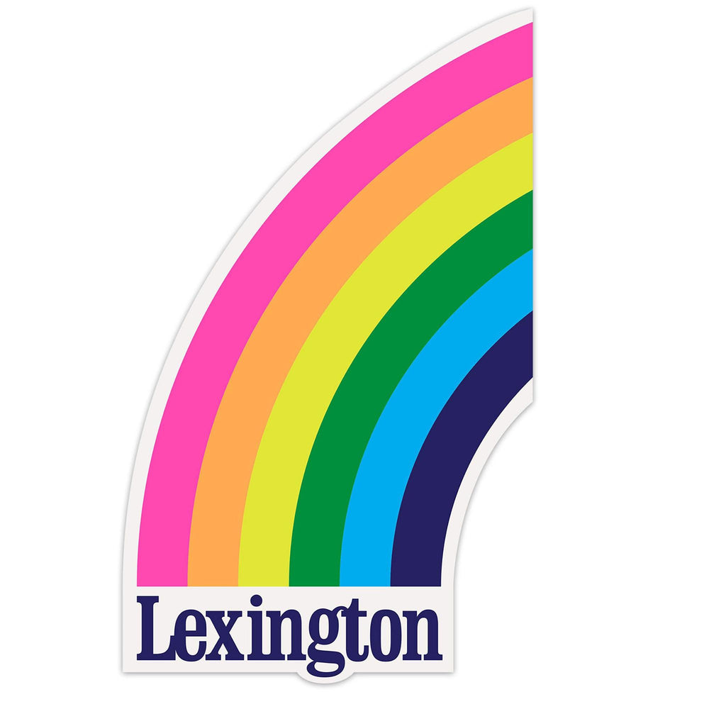 Lexington Rainbow Sticker-Stickers-KY for KY Store
