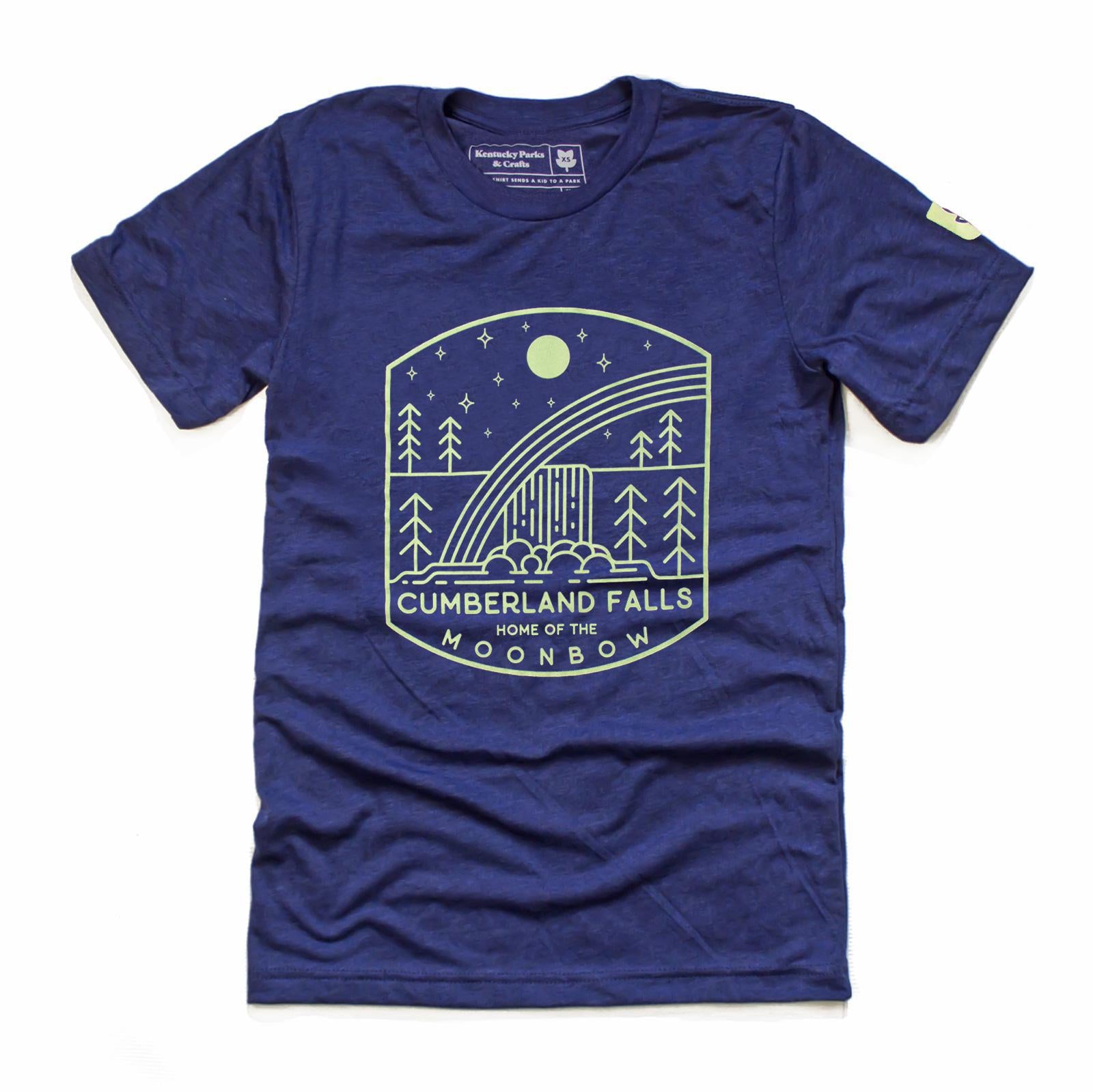 Moonbow Falls T-Shirt-T-Shirt-KY for KY Store