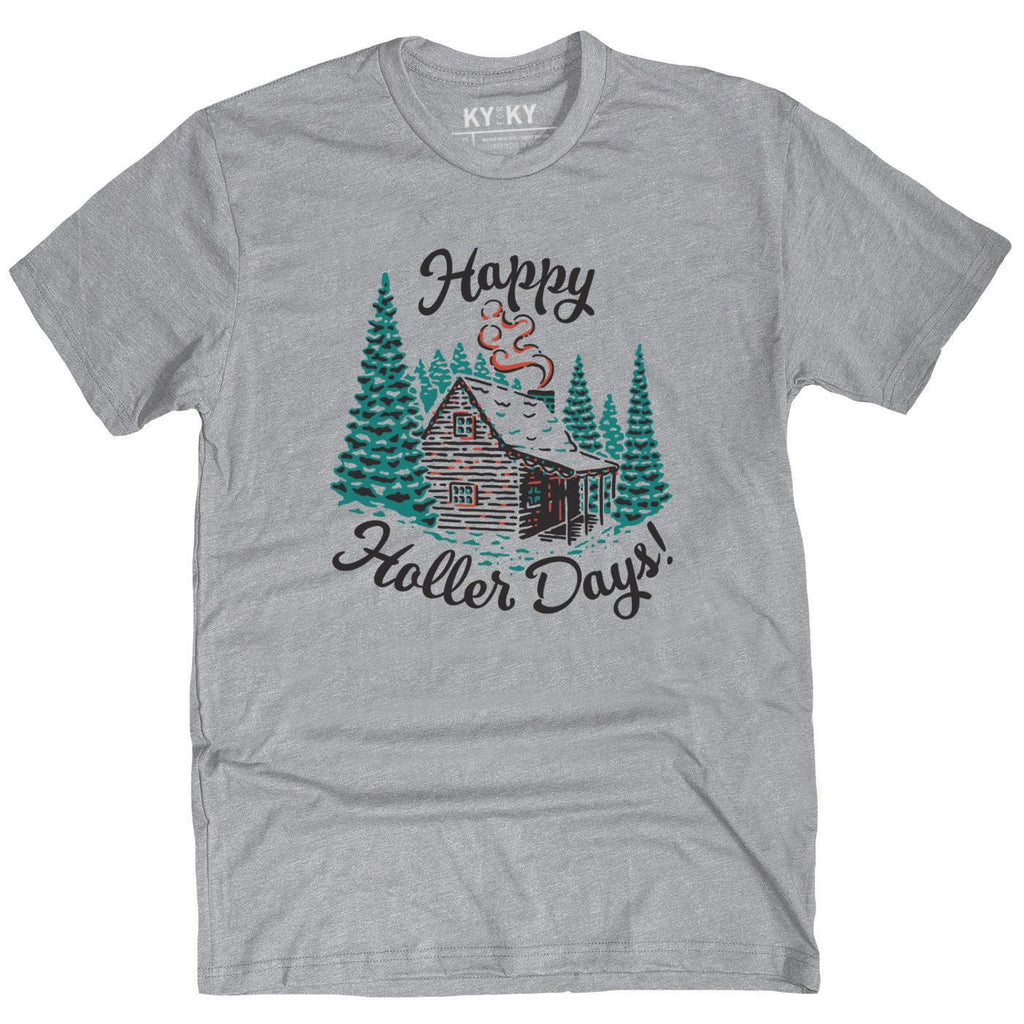 Happy Hollerdays T-Shirt-T-Shirt-KY for KY Store