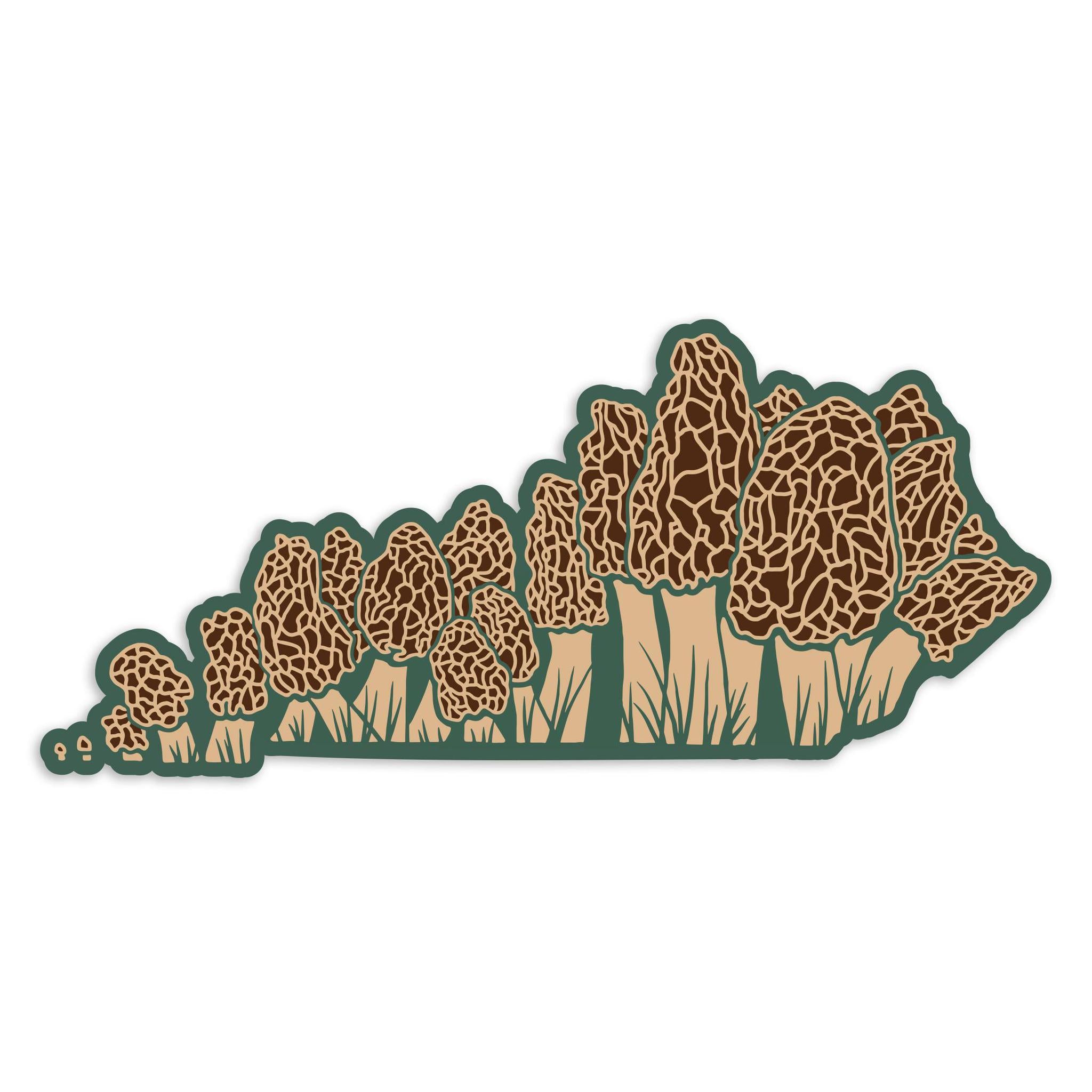 Morels KY Sticker-Stickers-KY for KY Store