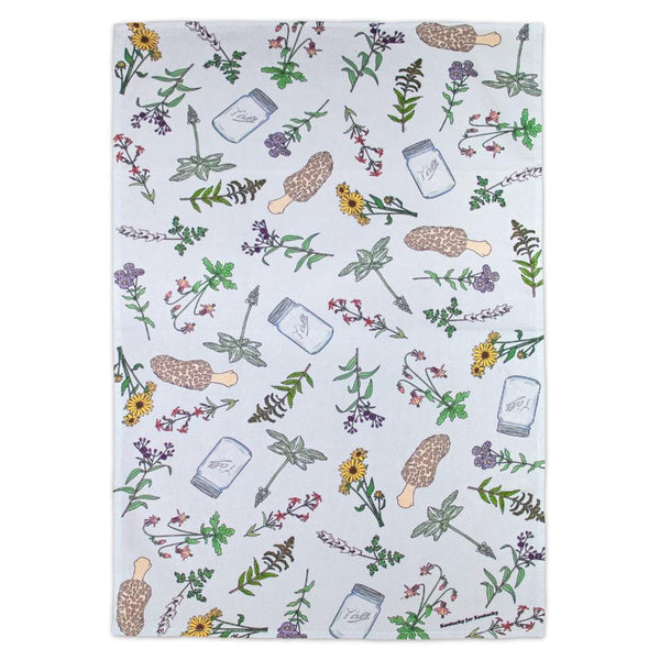 KD Spain — Aztec Blooms Floral Kitchen Tea Dish Towel