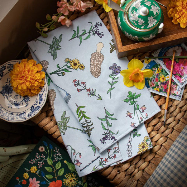 KD Spain — Aztec Blooms Floral Kitchen Tea Dish Towel