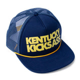 Kentucky Kicks Ass Trucker Hat (Navy)
