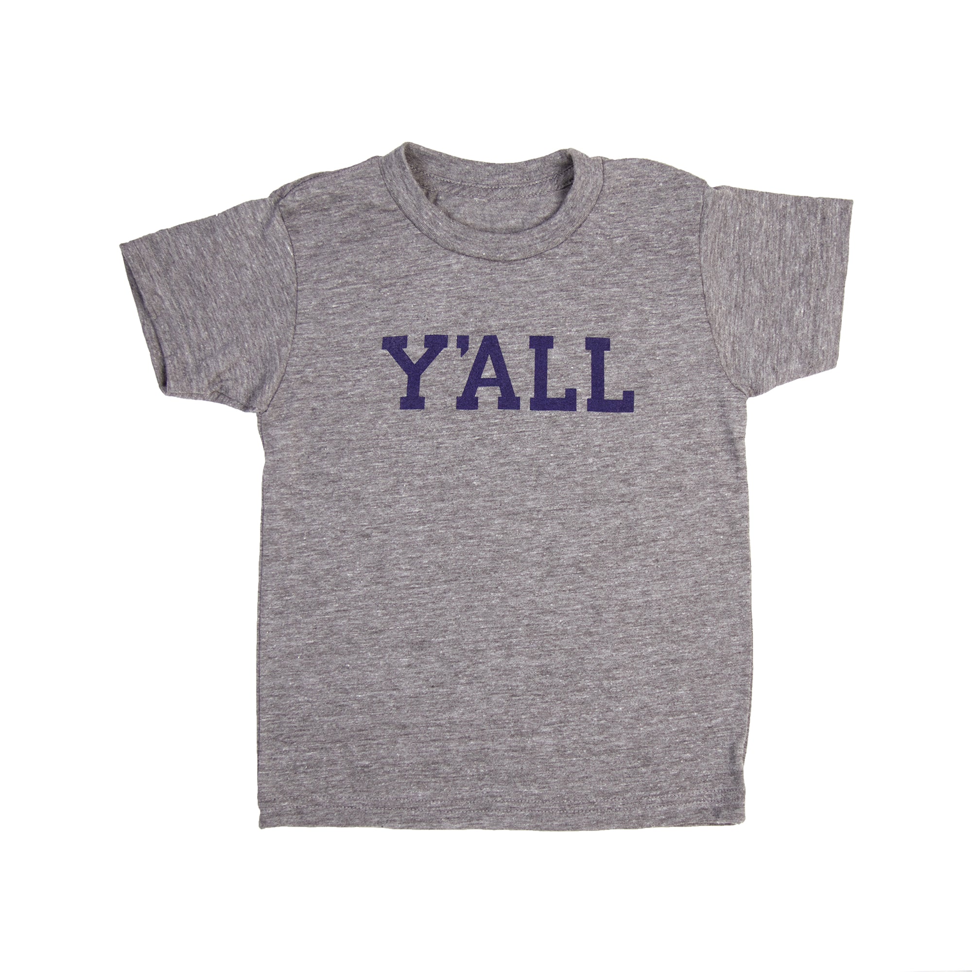 Y'ALL Kids T-Shirt (Grey)-Kids-KY for KY Store