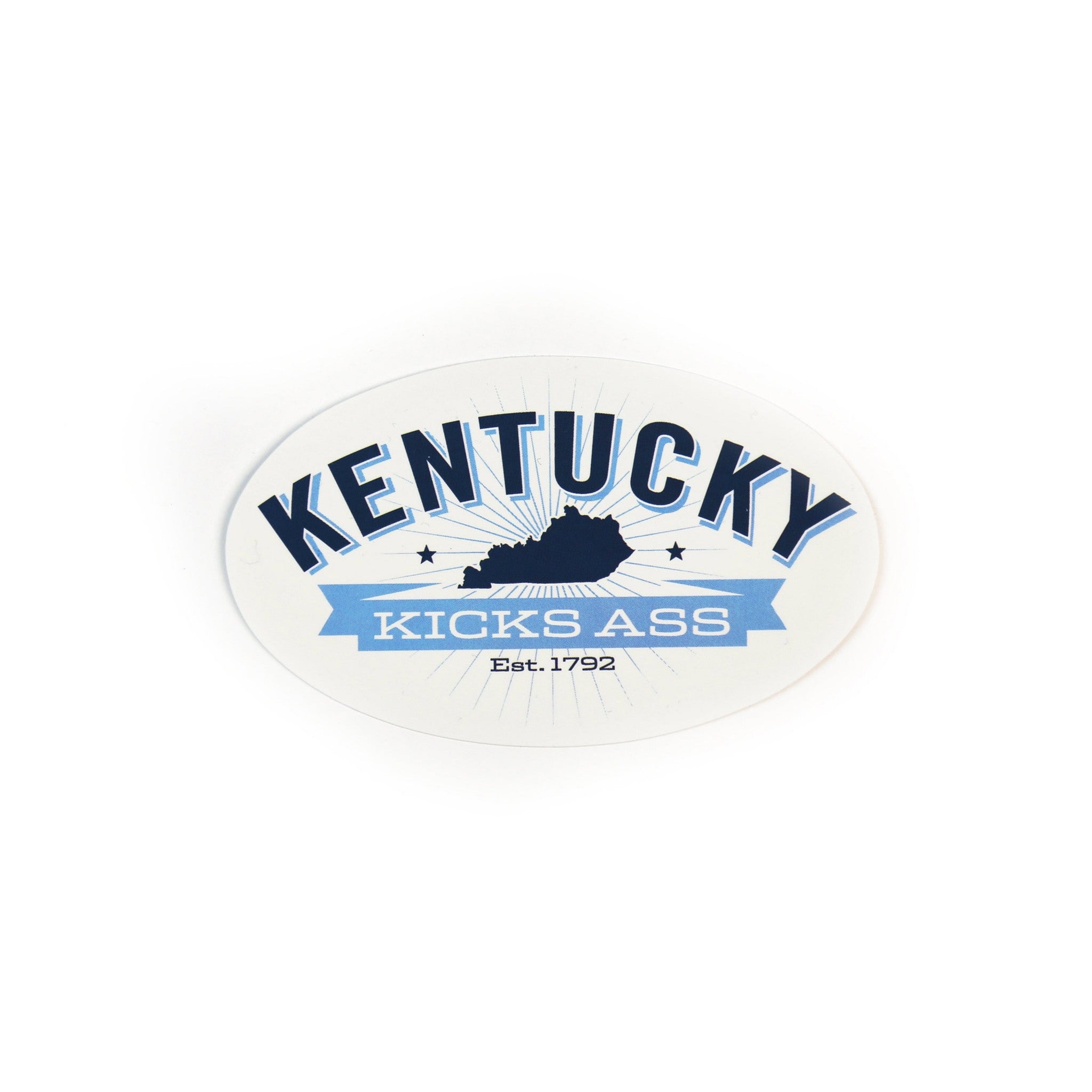 Kentucky Kicks Ass Stickers-Stickers-KY for KY Store