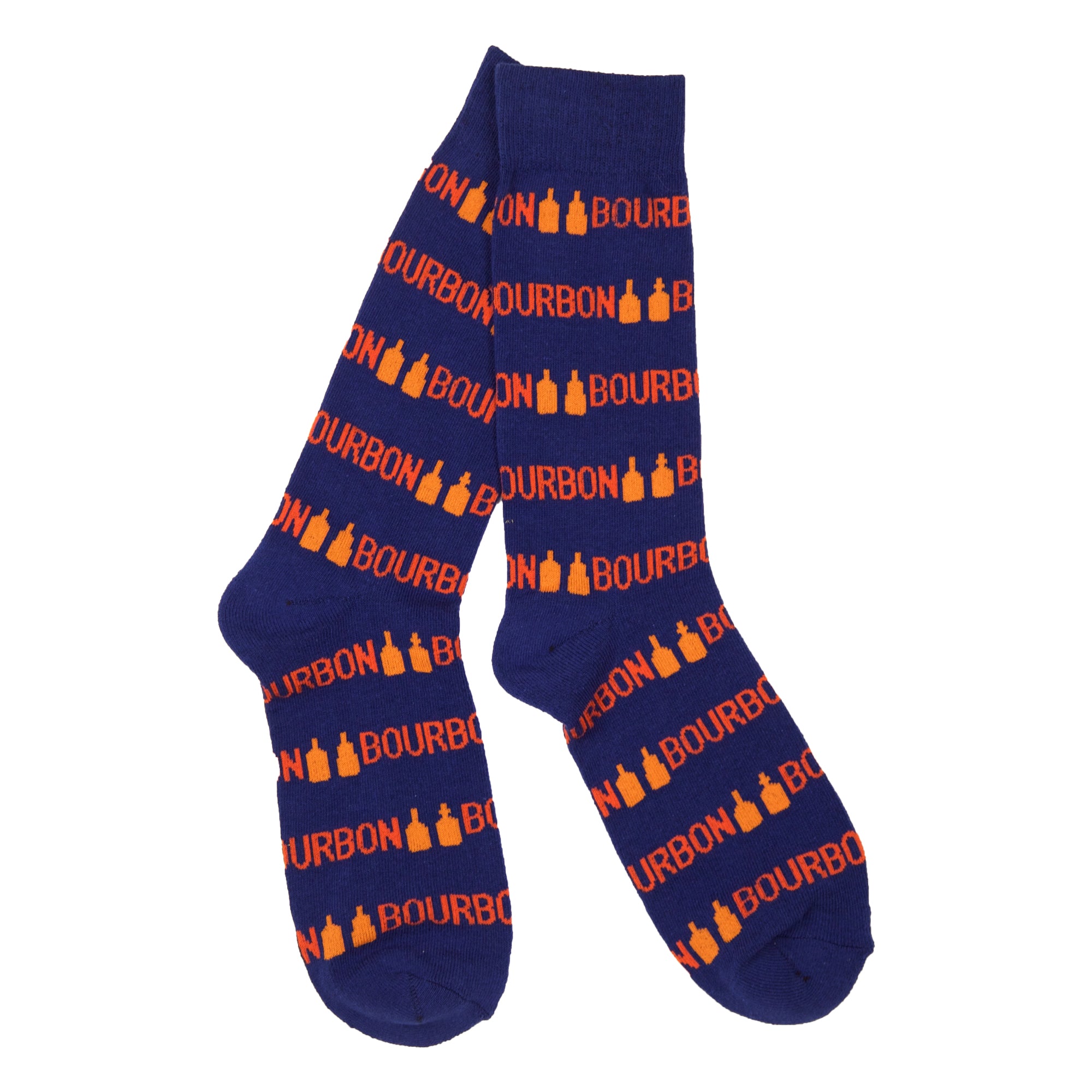 Bourbon Socks (Navy)-Socks-KY for KY Store