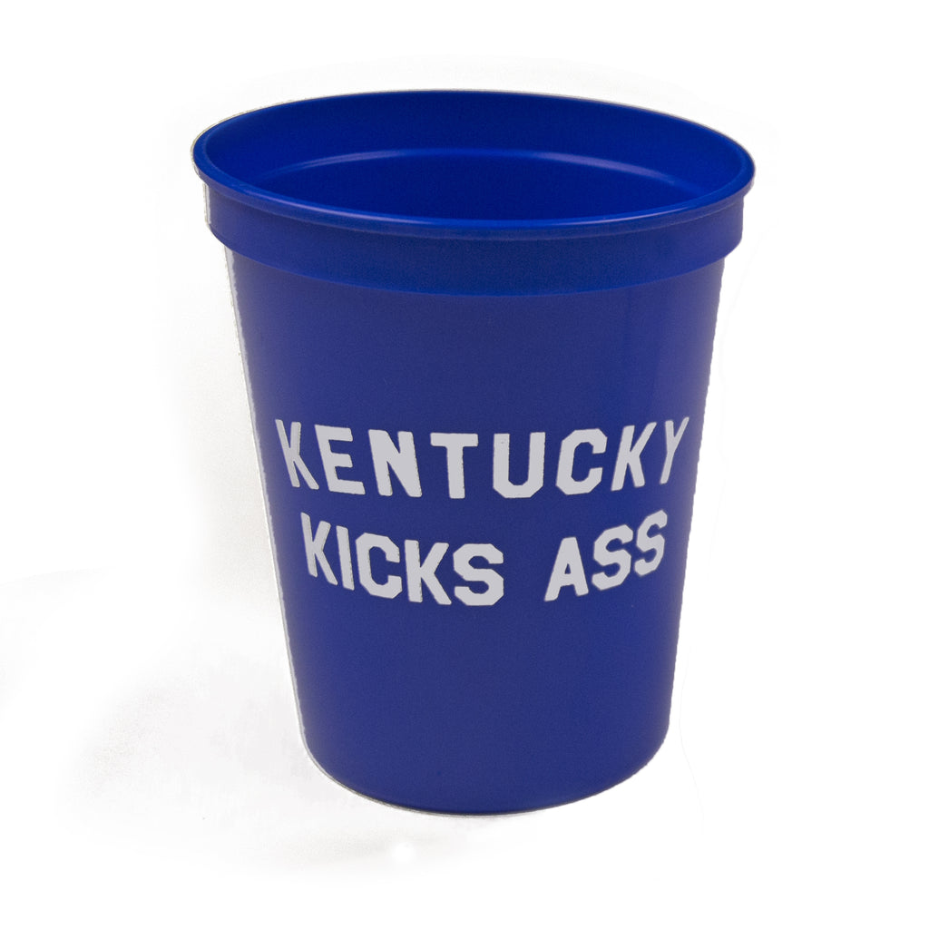 Kentucky Kicks Ass Stadium Cup (Blue)-Odds and Ends-KY for KY Store