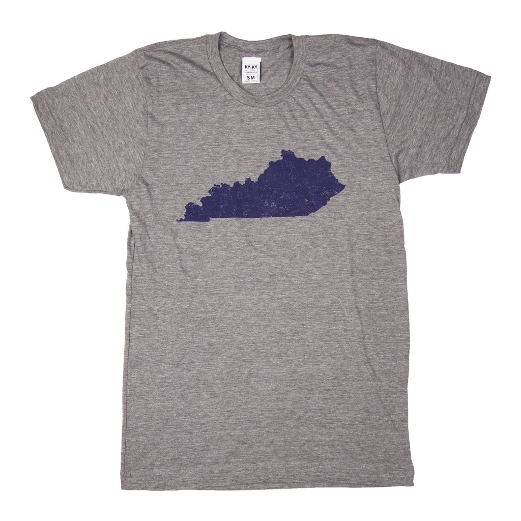 KY Shape T-Shirt (Grey)-T-Shirt-KY for KY Store