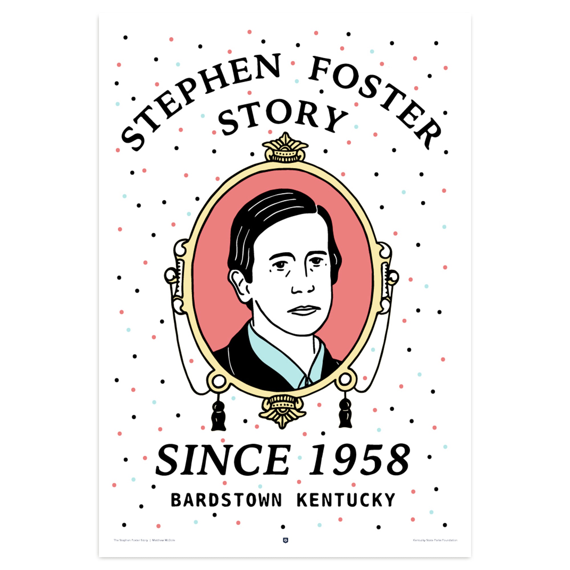 The Stephen Foster Story Poster by Matt McDole-Prints-KY for KY Store