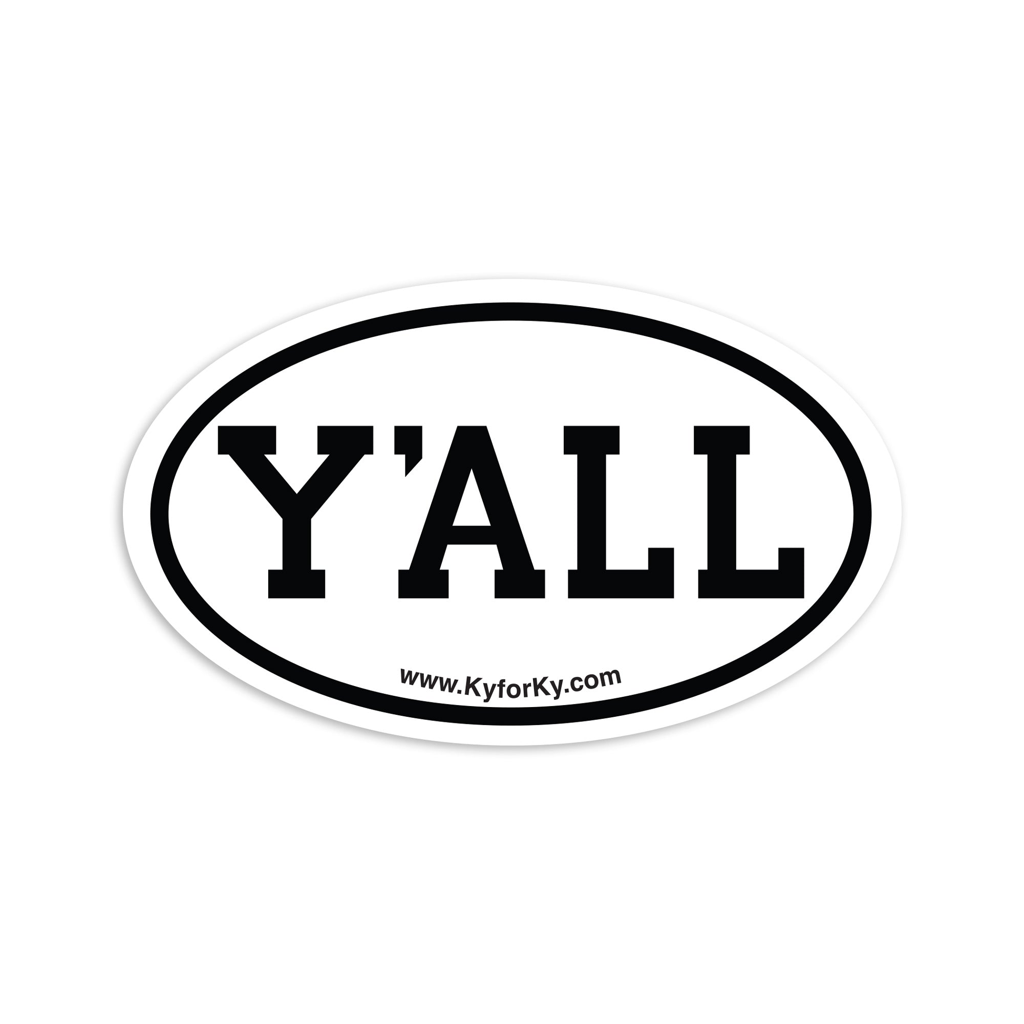Y'ALL Staycation Sticker-Stickers-KY for KY Store